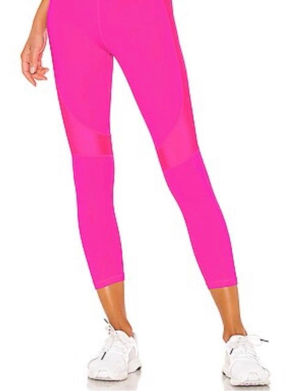 Alala Hot Pink Leggings with Gold Accent